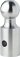 1 7/8" single Ball for AC06 & AC10 - 7,500 lb cap., chrome / ACB1