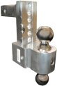 6" drop with 2" and 2 5/16" ball, anti-rattle ball combo / AST6