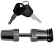 barbell trailer coupler lock, zinc plated / CBLL