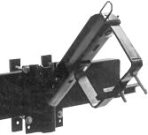 Channel Bumper Fold Down Tire Carrier / CFTC