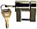 steel coupler lock / CPLK