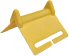 plastic edge protector for 1" to 4" straps, yellow / EP4Y