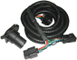 OEM T-connector w/7' long 7 blade OEM plug wire harness, set / F7DF