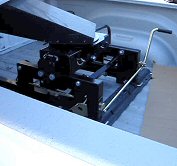 Videos showing adjustment of FWSB from travel position to maneuver position