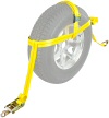 2" wide wheel tie down ratchet strap, 5000 lb / CTS1