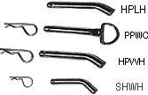 5/8" hitch pins