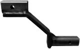 1 1/4" to 1 1/4" receiver with a 5 1/2" rise, extends 9", black / HS5T