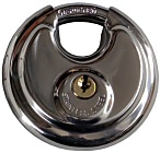 stainless steel disc padlock in box / PDL2