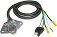 6 pole connector kit, car end with 48 inch long wires / R6C4