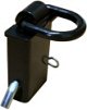 trailer stake pocket tie down with 1/2" ring - 12,000 lb, black / T11B