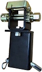 2" trailer stake pocket winch - 10,000MBS/3,333WLL, black / T2WB