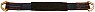 Ratchet Strap - 2" wide x 36" long axle strap - 10,000 lb capacity / TSA3