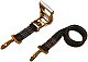 Ratchet Strap - 2" wide x 8' car tie down strap - 10,000 lb capacity / TSC8