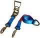 Ratchet Strap - 10' car tie down strap - 10,000 lb capacity / TSCR